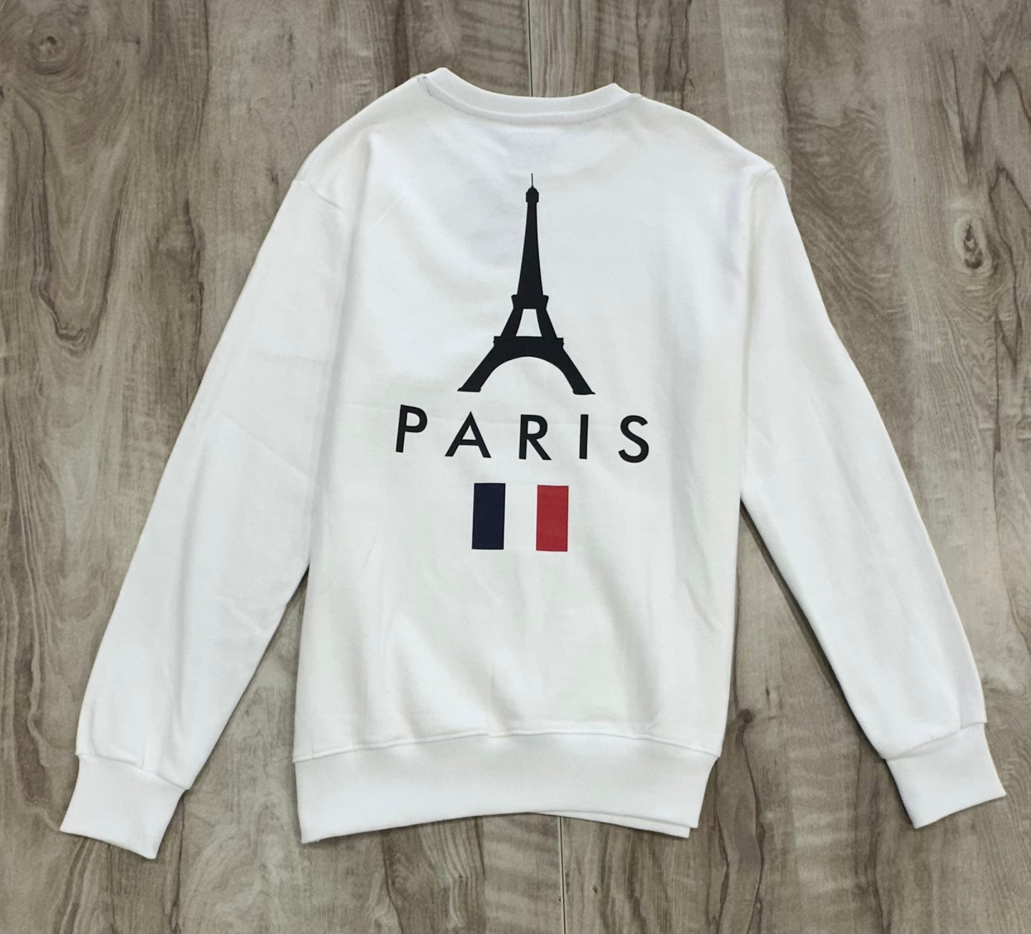 Sweatshirt - White Paris2
