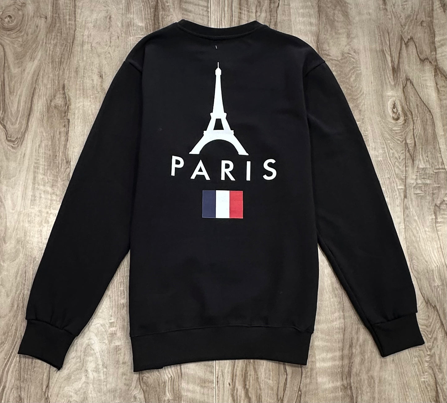 Sweatshirt - Black Paris1