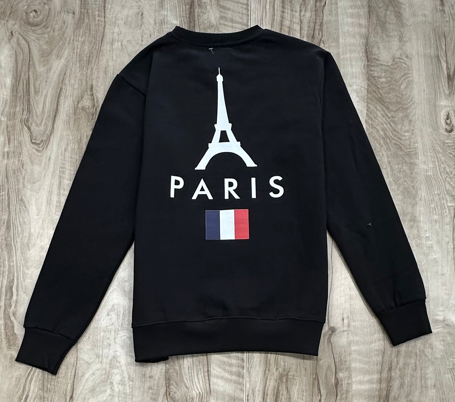 Sweatshirt - Black Paris2