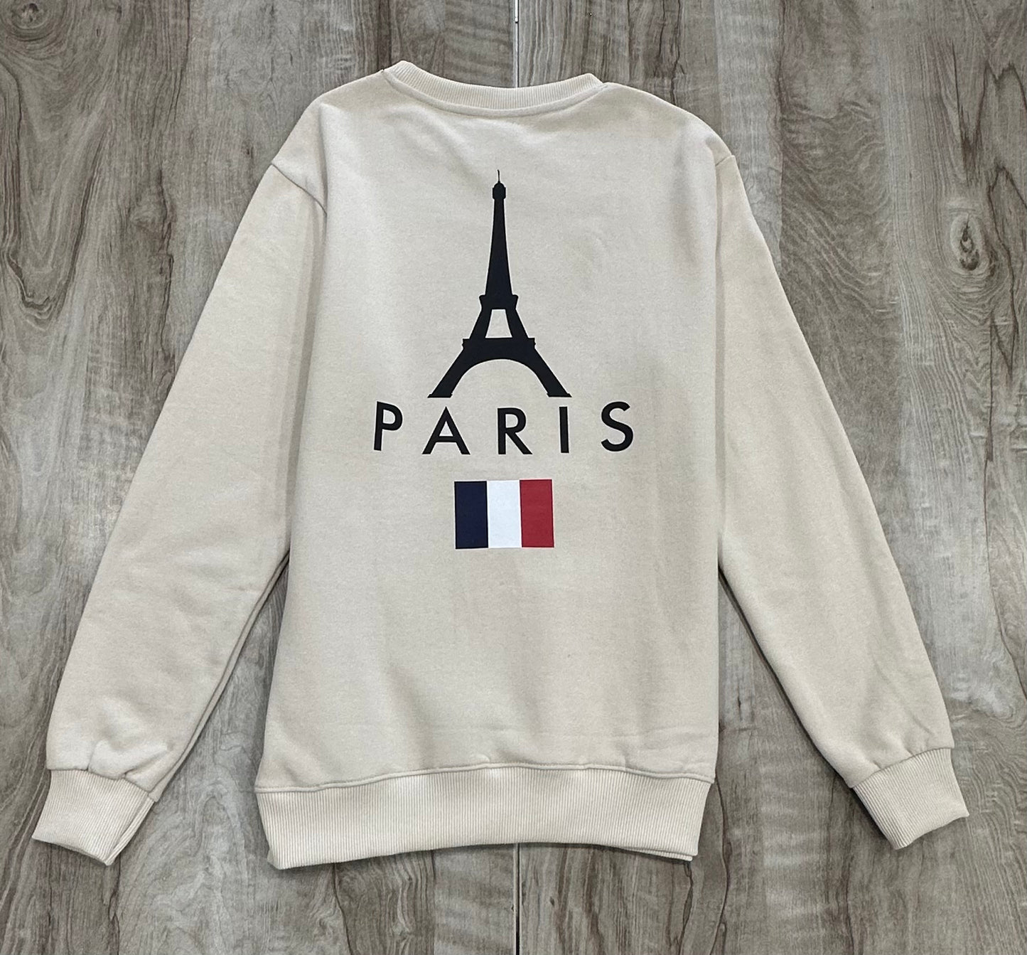 Sweatshirt - Creamy Paris1