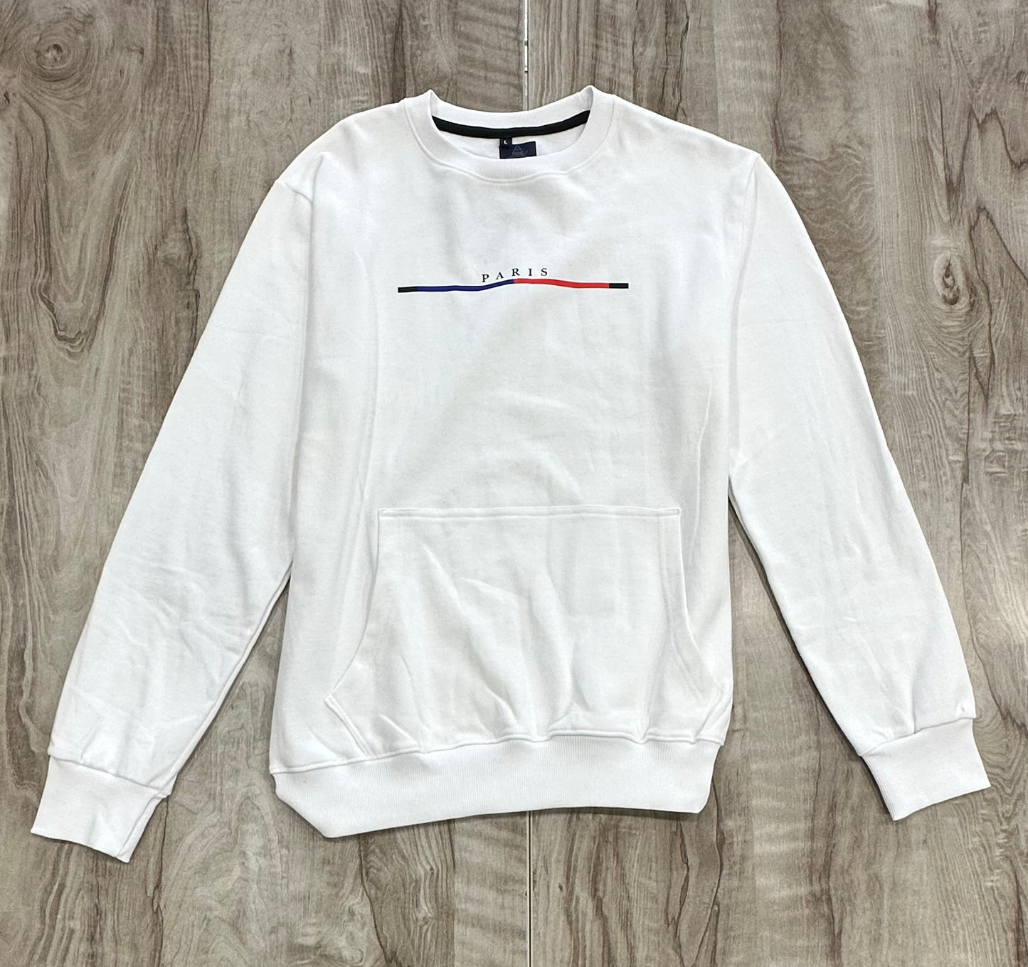Sweatshirt - White Paris2