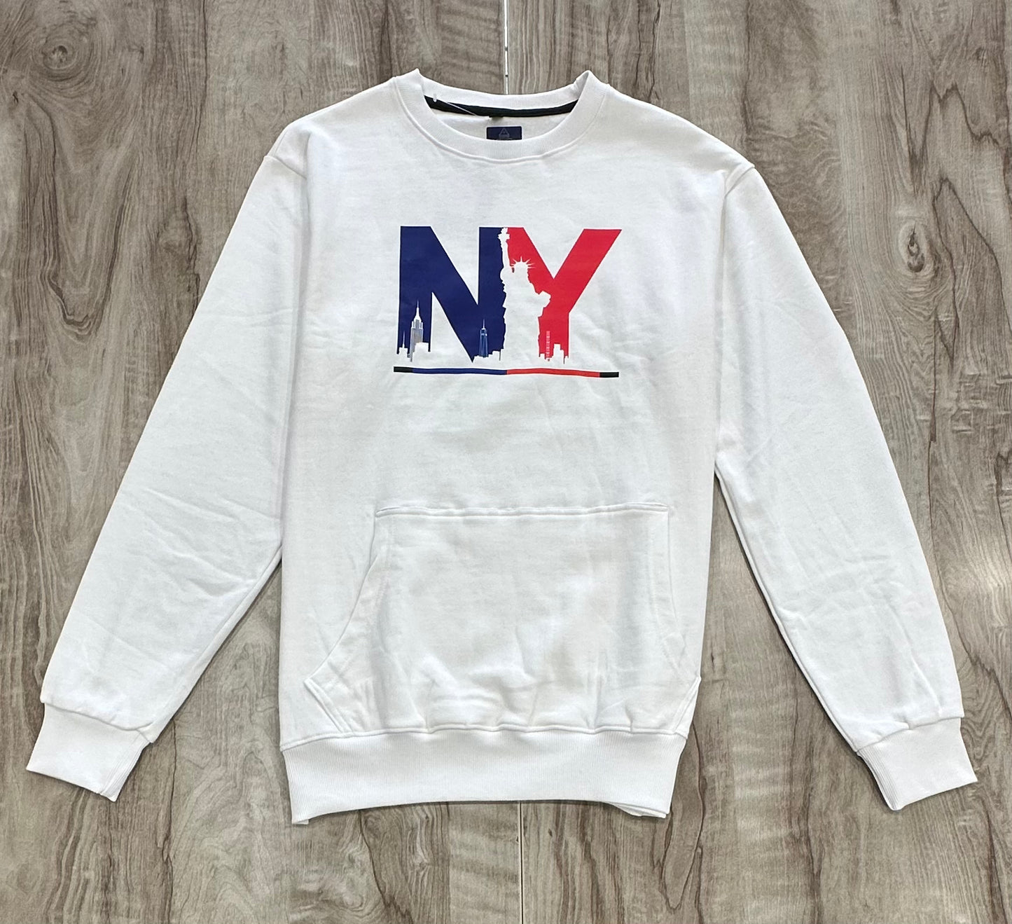 Sweatshirt - White New York