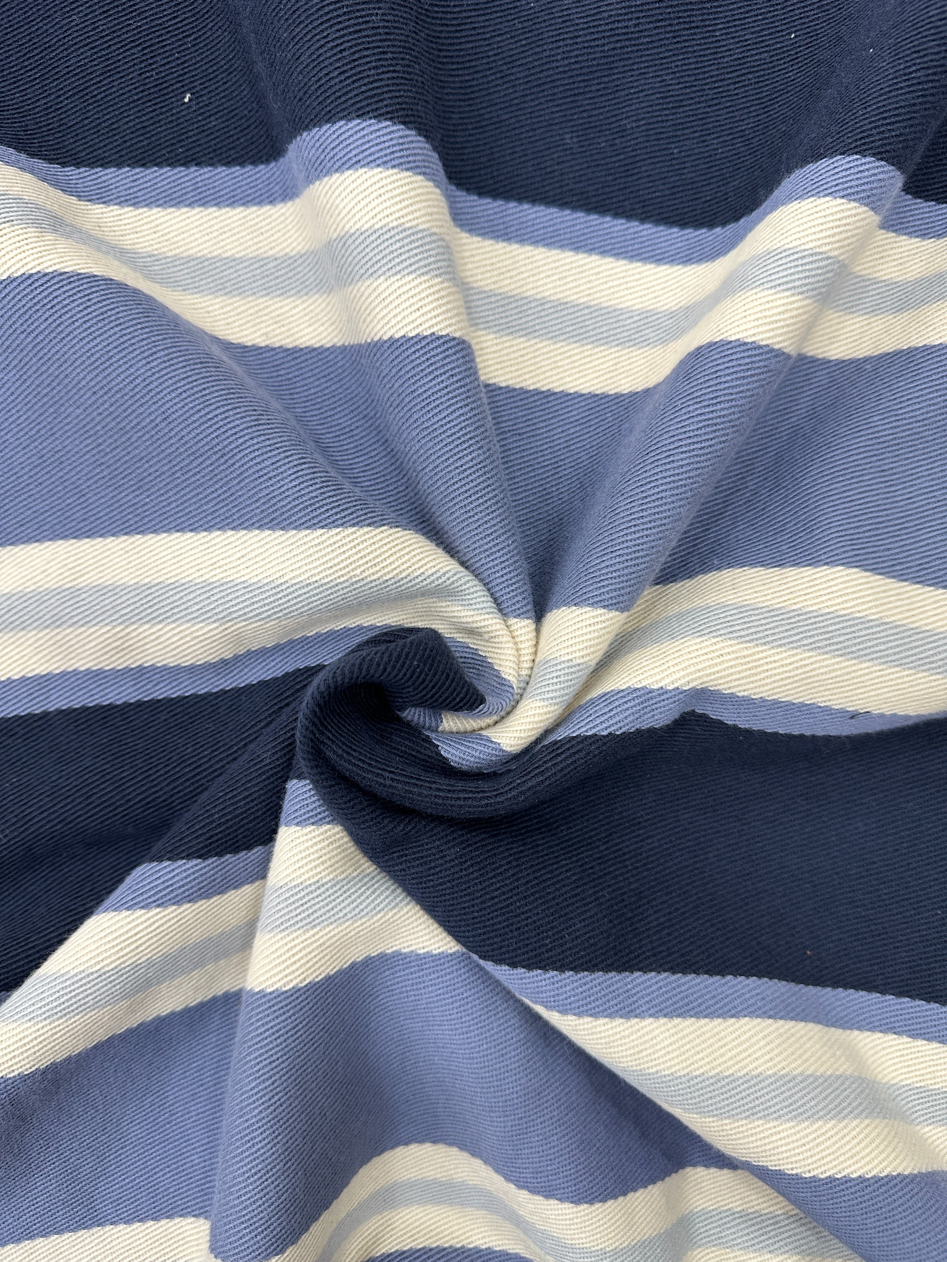 Men’s Striped Long Sleeve Polo Shirt – Classic Casual Cotton Polo