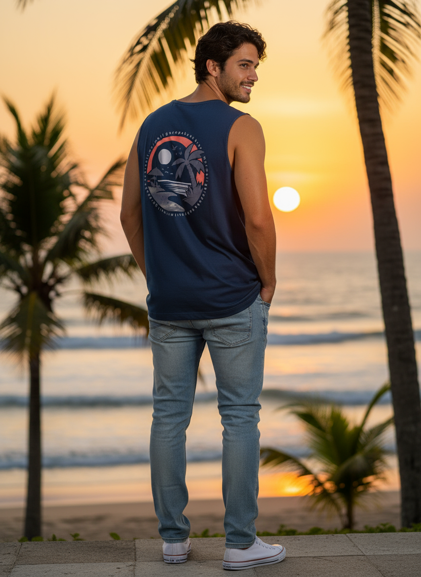 Tank Top Premium blue