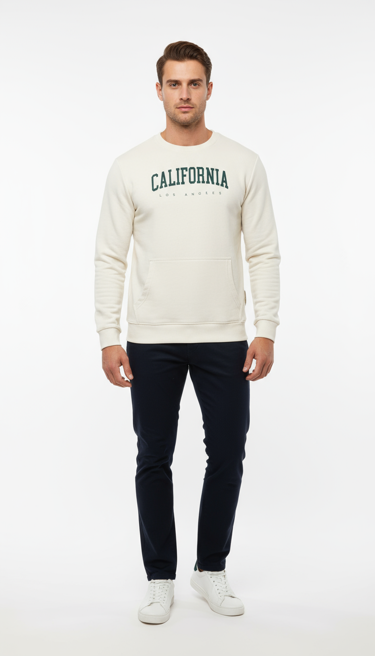 Sweatshirt - Creamy CA
