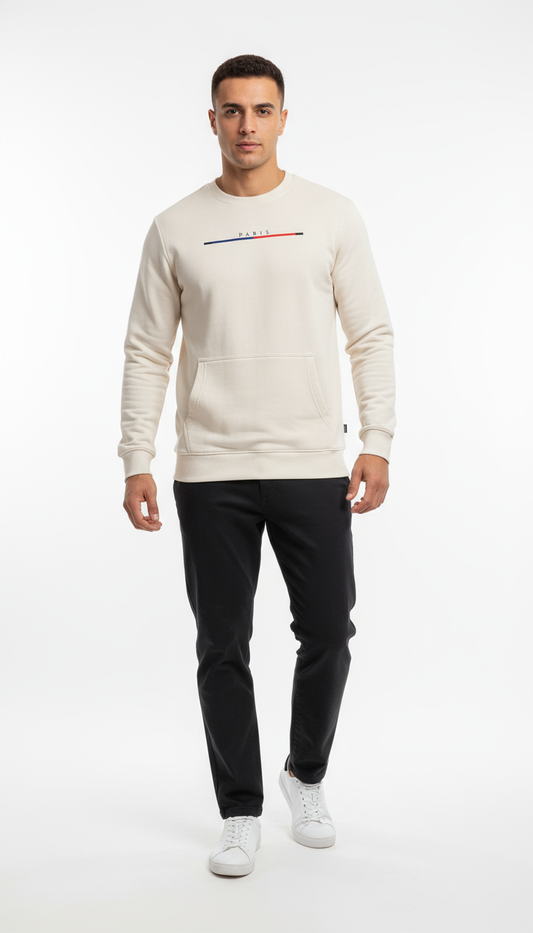 Sweatshirt - Creamy Paris2
