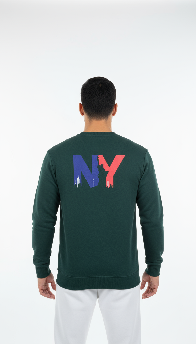 Sweatshirt - Green LA